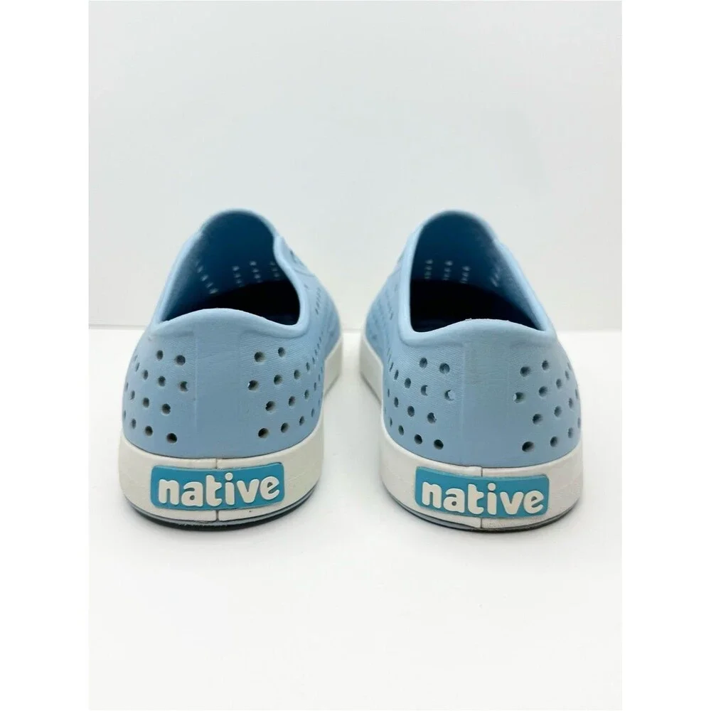 Native Jefferson Sky Blue Water Shoes Youth Juniors Girls Size 5